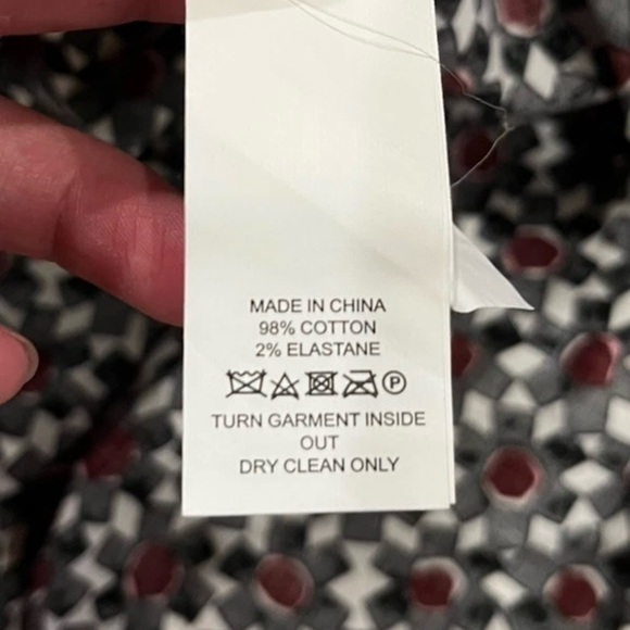 Kate Spade Floral Tile Shirt Dress - Picture 9 of 10